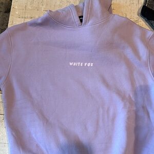 White Fox Boutique Purple Hoodie